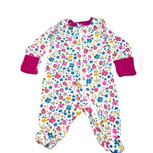 Wonder Nation Baby GirlSleepers Size Newborn Sleep And Play.